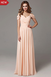 Ruched bridesmaid dresses - JW2668