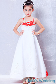 White flower girl dresses - JW1729