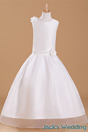 Simple flower girl dresses - JW1740