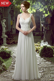 wedding gowns with straps - JW2589
