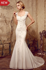 women bride dresses - JW2609