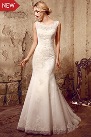 wedding gowns for petite - JW2619