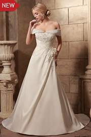 wedding gowns full figure - JW2633