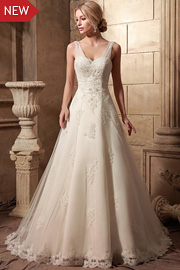 wedding gowns for second wedding - JW2634