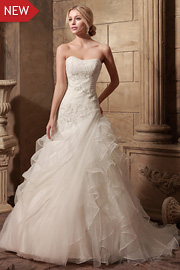 wedding gowns full figure - JW2635