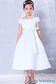 Simple flower girl dresses - JW1698